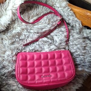 Michael Kors Pink Quilted Shoulder Bag